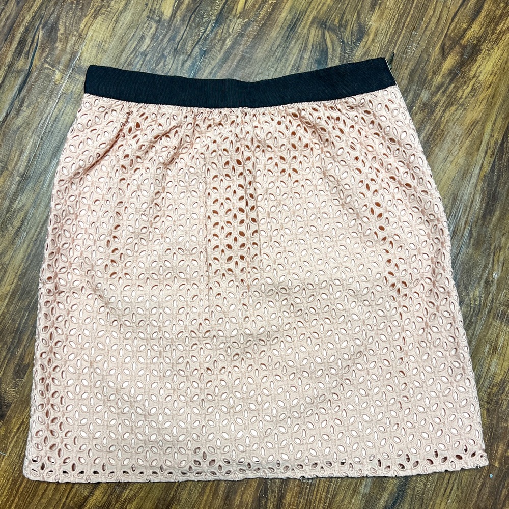 LOFT Skirt Midi Women's 2 Coral Pink